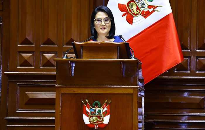 Congreso de la República: Keiko Fujimori asumió la Presidencia de la República